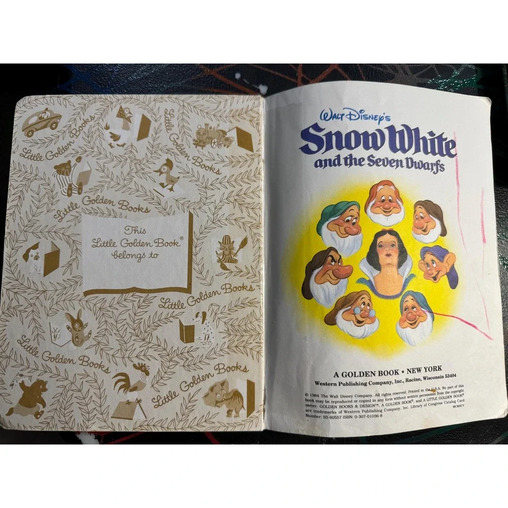 Snow‎ White Vintage Childrens Book
